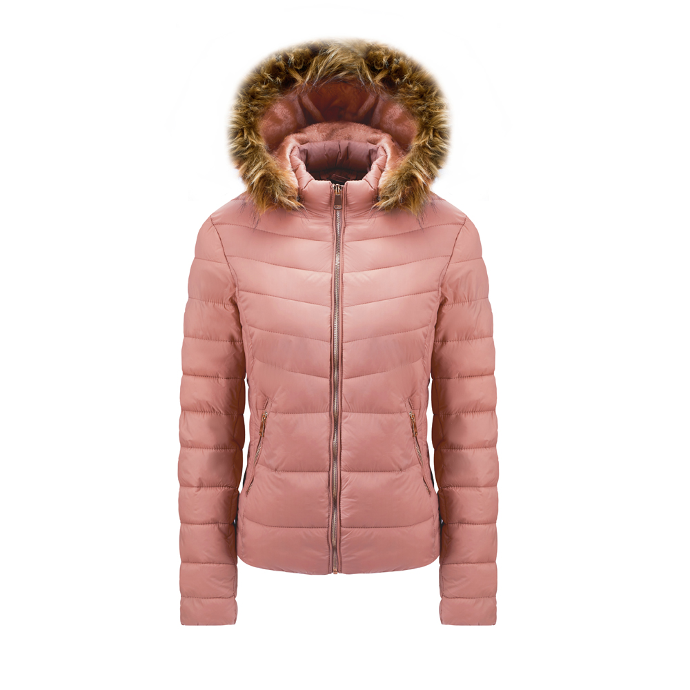 Winter ladies down jacket made in China in Jacktown