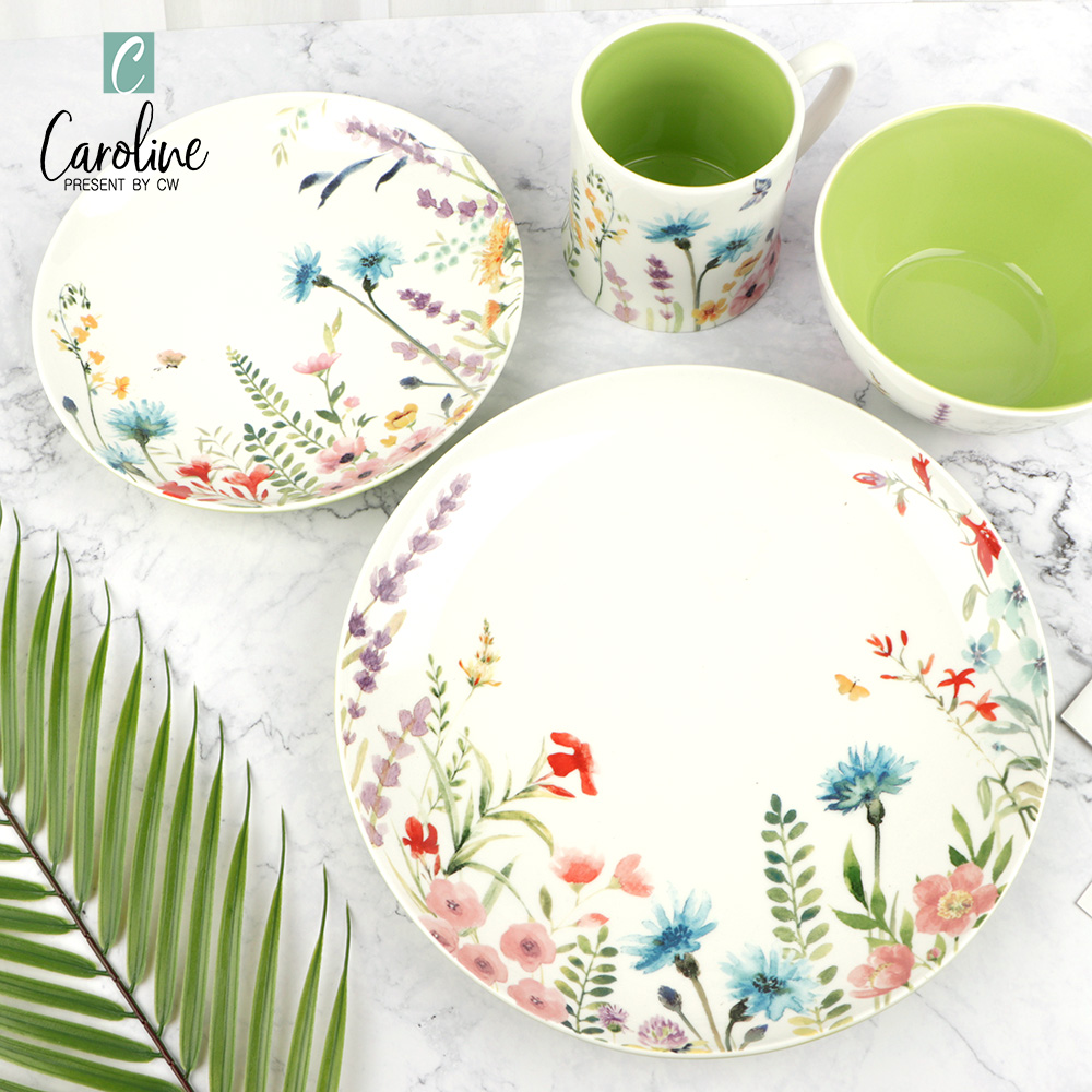 6'' Porcelain Bowls Round Ceramic Dinner Oatmeal Serving Salad Soups Rice Bowl