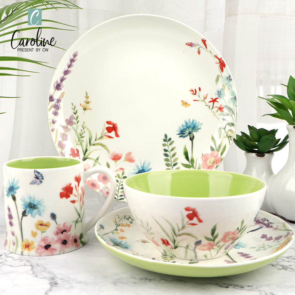 6'' Porcelain Bowls Round Ceramic Dinner Oatmeal Serving Salad Soups Rice Bowl