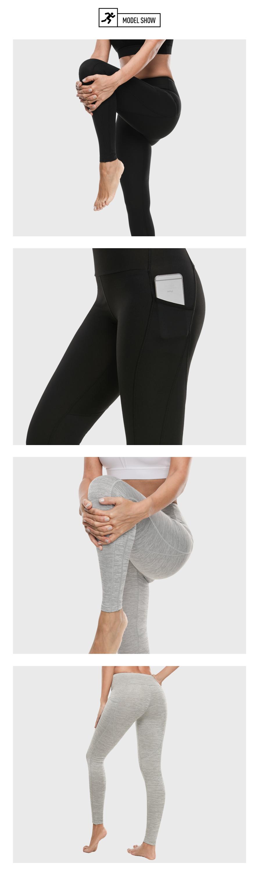 2019 wholesale high-waisted fitness black women's leggings