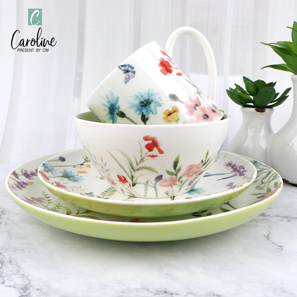 6'' Porcelain Bowls Round Ceramic Dinner Oatmeal Serving Salad Soups Rice Bowl