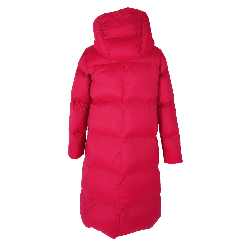 Fluffy winter ladies down jackets are hot