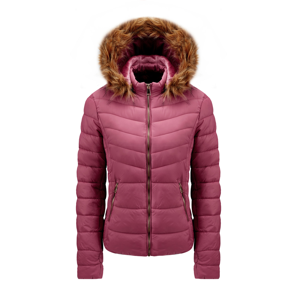 Winter ladies down jacket made in China in Jacktown