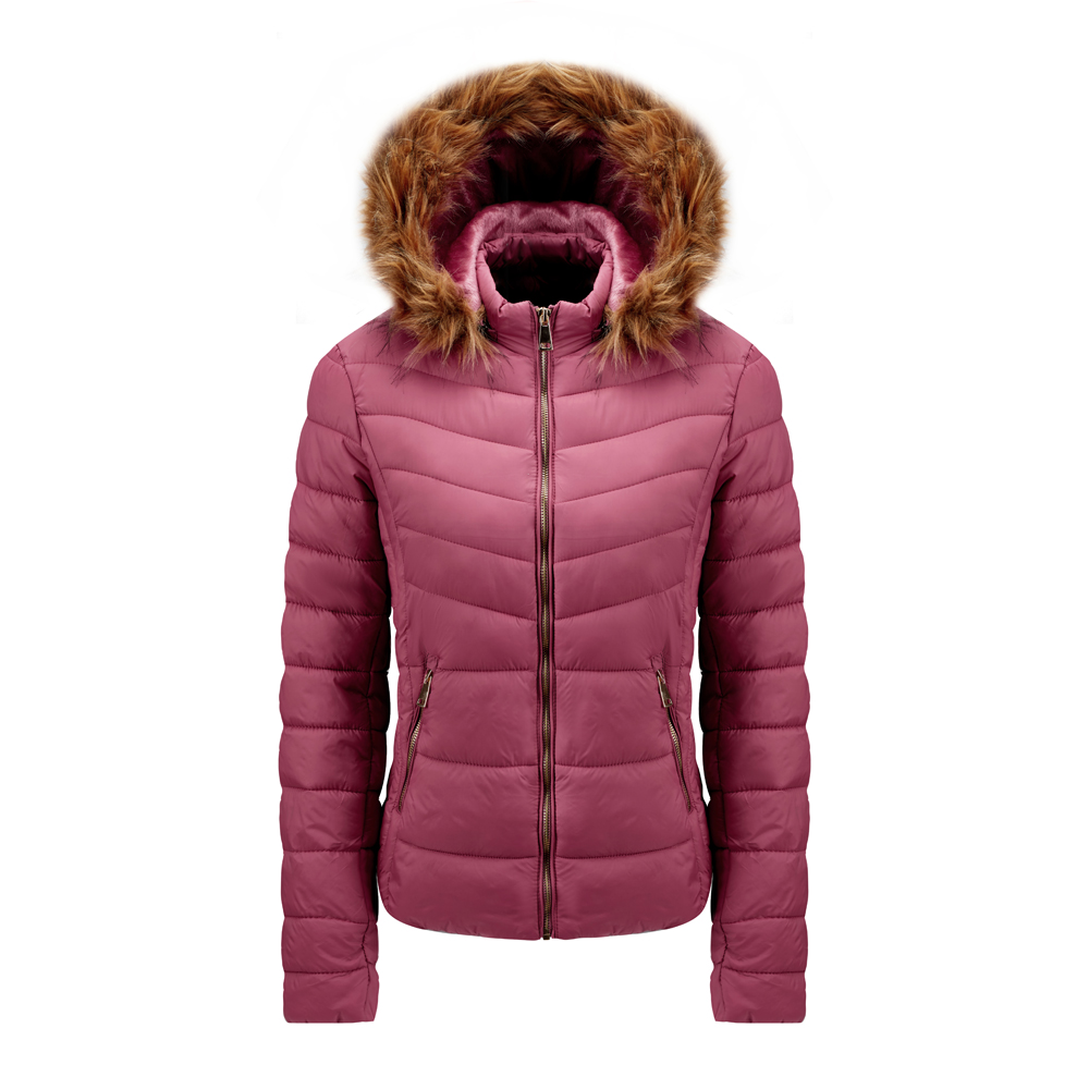 Winter ladies down jacket made in China in Jacktown