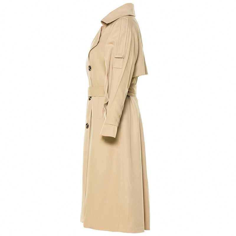 2019 Ecowalson Autumn new women's long windbreaker