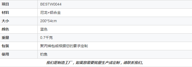 最佳完美蓝色耐用强力防滑渔网