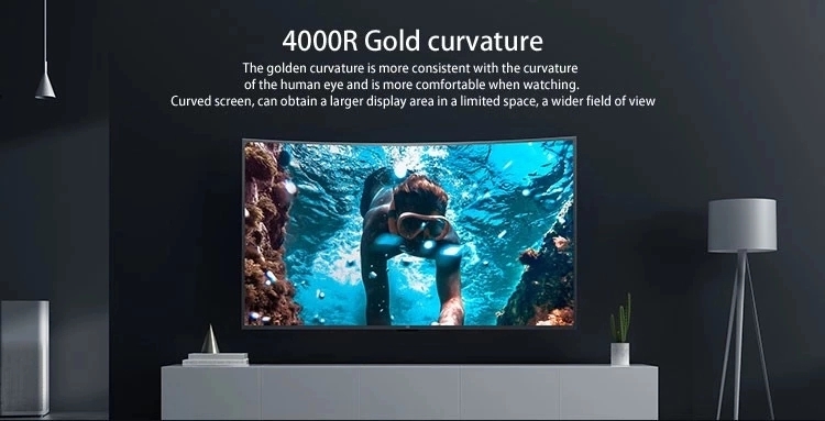 55寸曲面4K超高清HDR智能WiFi网络液晶电视