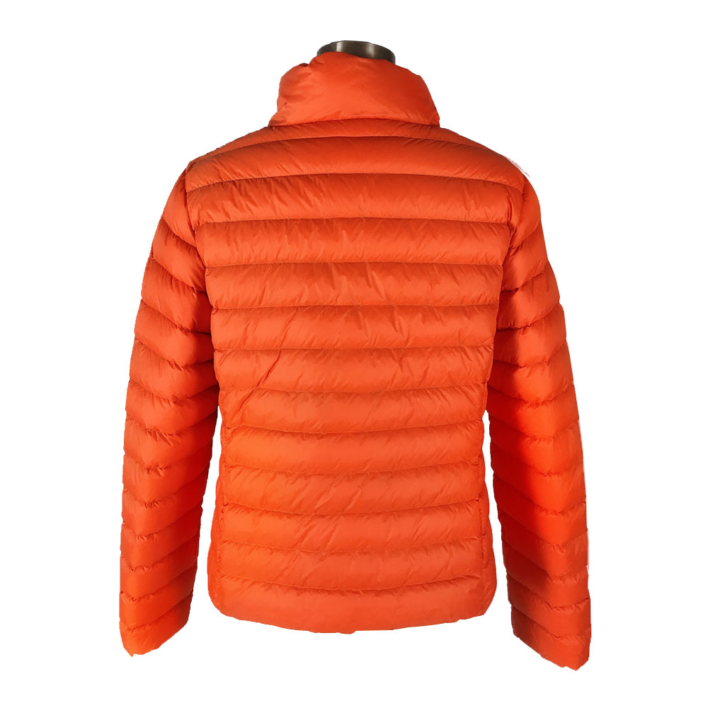 Wholesale Manufacture Packable OEM Ultralight Casual Plain Dyed Duck Light Down Jacket for Girls 