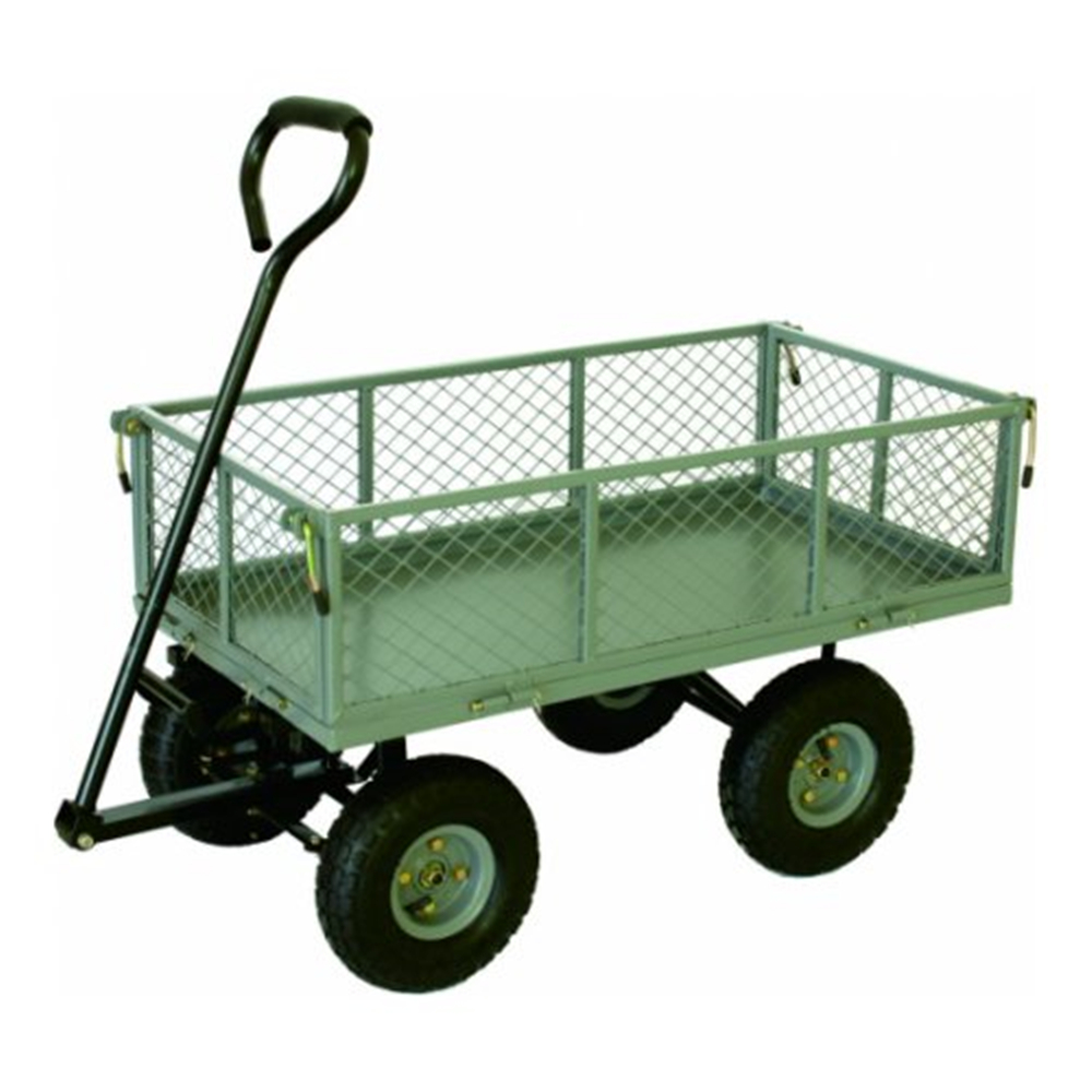 优质金属重型花园工具车