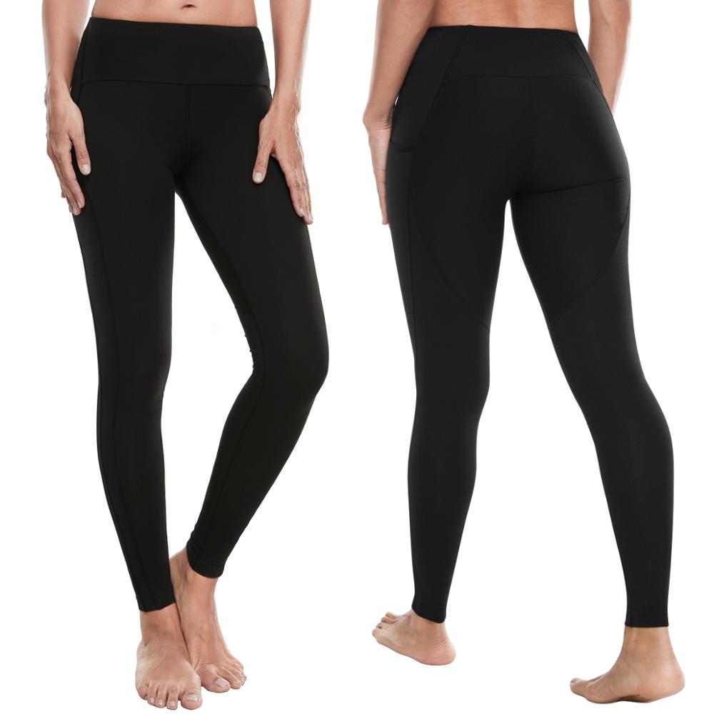 2019 wholesale high-waisted fitness black women's leggings