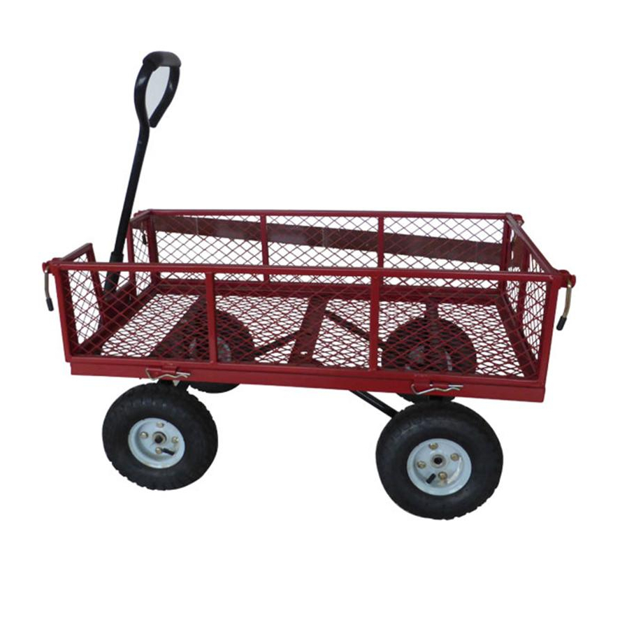 优质金属重型花园工具车