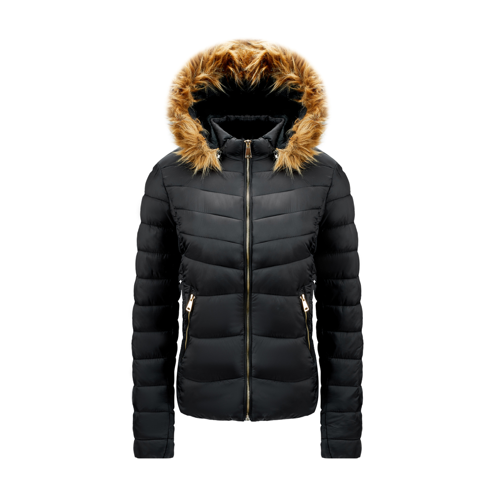Winter ladies down jacket made in China in Jacktown