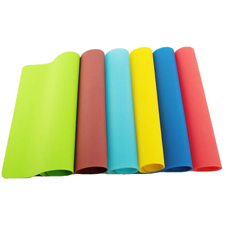 High temperature resistant 40*30 cm barbecue with silica gel southeast Asia Place mat