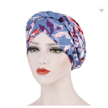 Muslims knit Arab women's printed hat