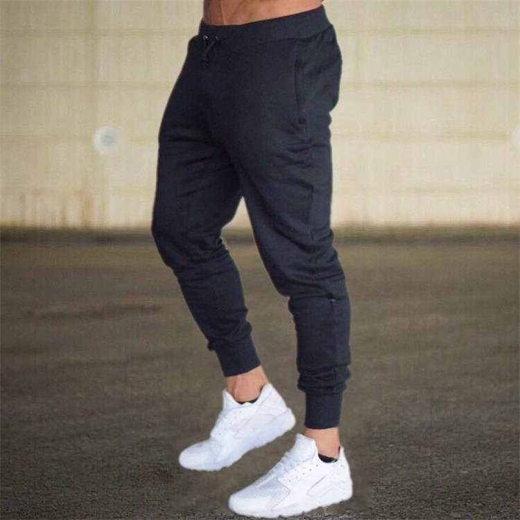 High quality pure color African men's trousers