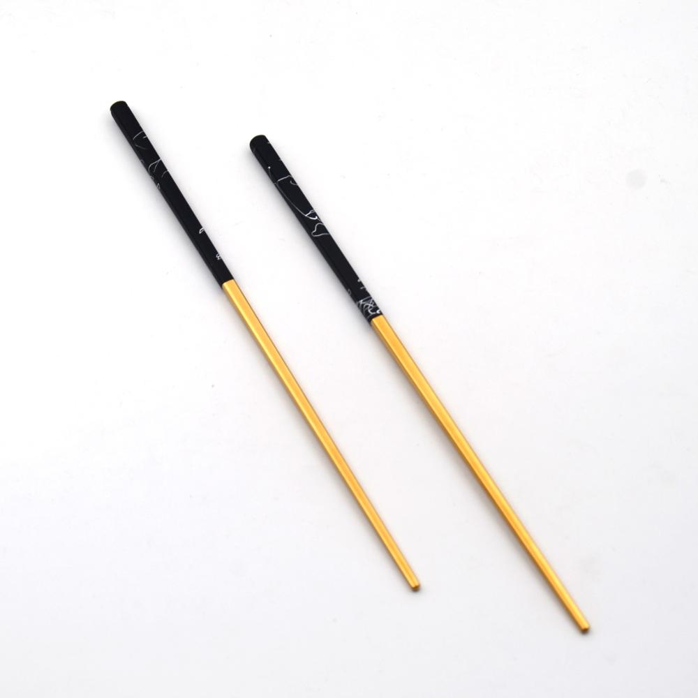 Fancy gold-plated luxury Southeast Asian chopsticks