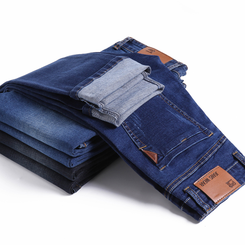 Fashionable fabric soft breathable natural African men's jeans