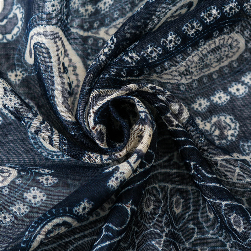 New Arabic lady's headscarf in maple leaf print