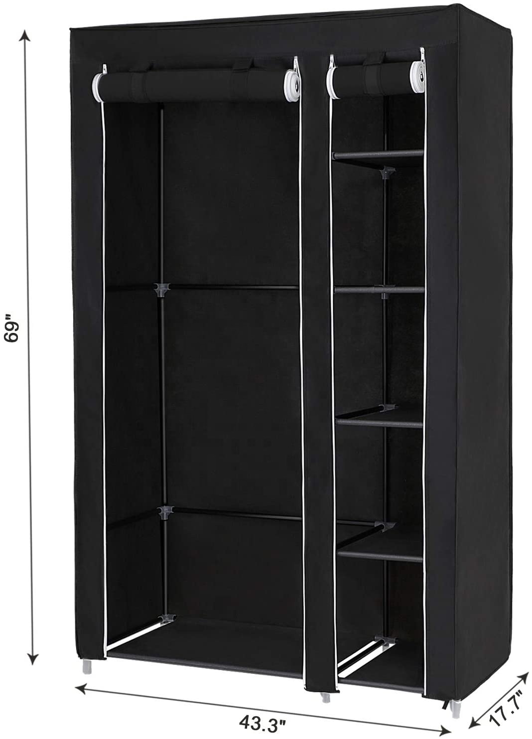 Collapsible DIY non-woven fabric portable storage Thailand wardrobe