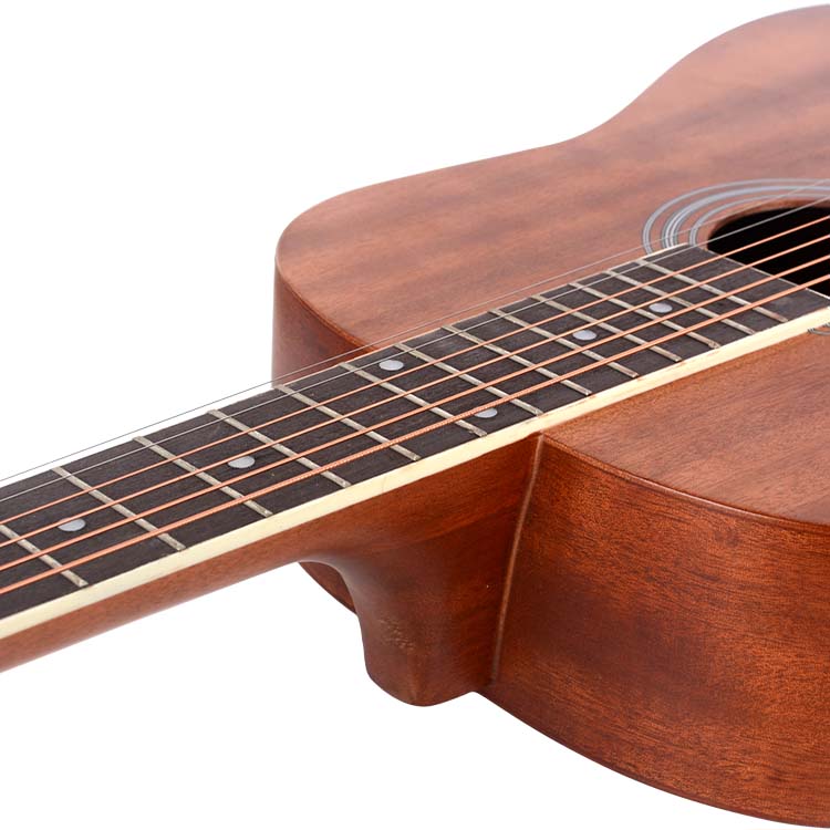 Manufacturer of Mahogany 38-inch travelling African guitar