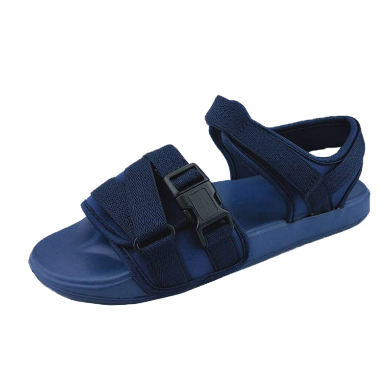 Wholesale high-grade naked buckle flat Middle Eastern men's sandals