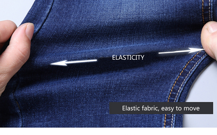 Fashionable fabric soft breathable natural African men's jeans
