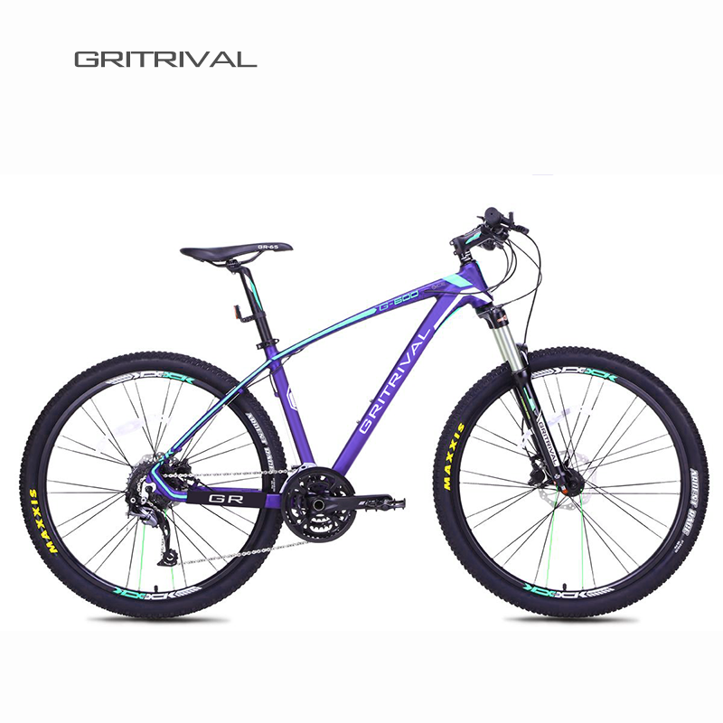men fashion outdoor lightweight frameset full aluminum alloy 21 speed hydraulic 27.5er 29 inch mountain cycling