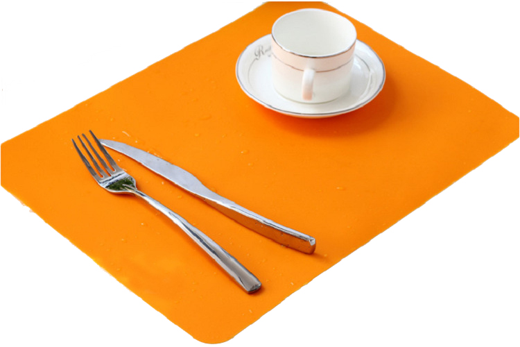 High temperature resistant 40*30 cm barbecue with silica gel southeast Asia Place mat