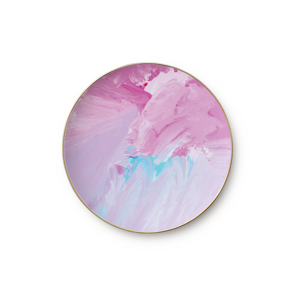 New product wedding porcelain design southeast Asia plate