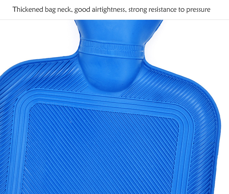 1750ml BS rectangular rubber warm water bag
