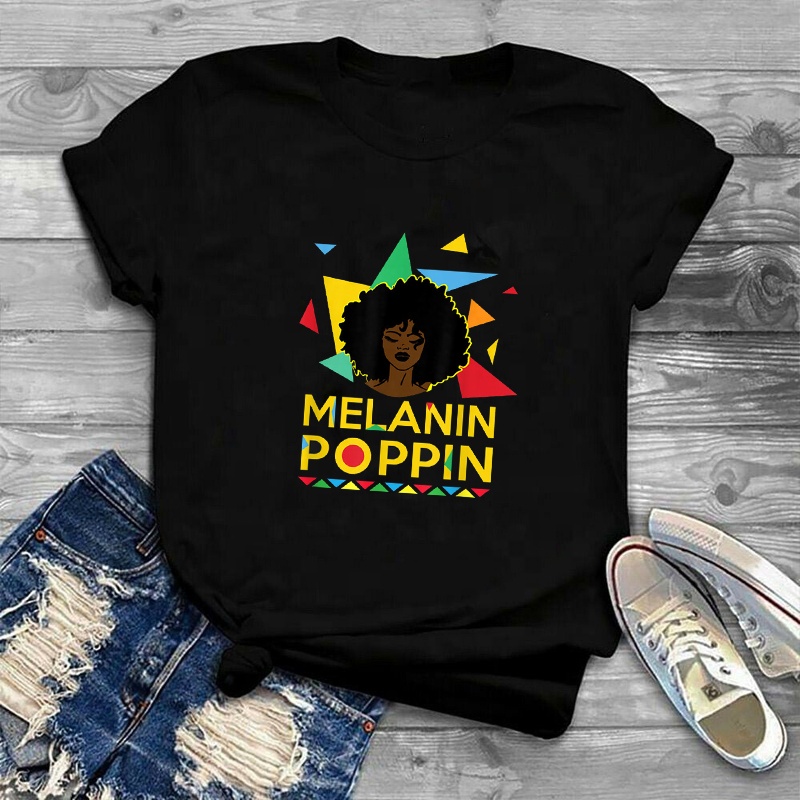 African Band Black Women's T-shirt