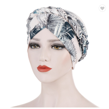 Muslims knit Arab women's printed hat