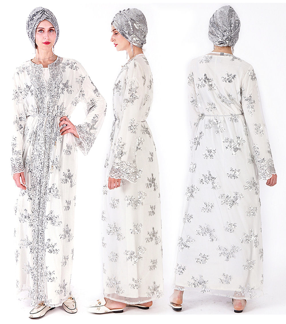 Malaysian dress sequined robes for dubai desert tour