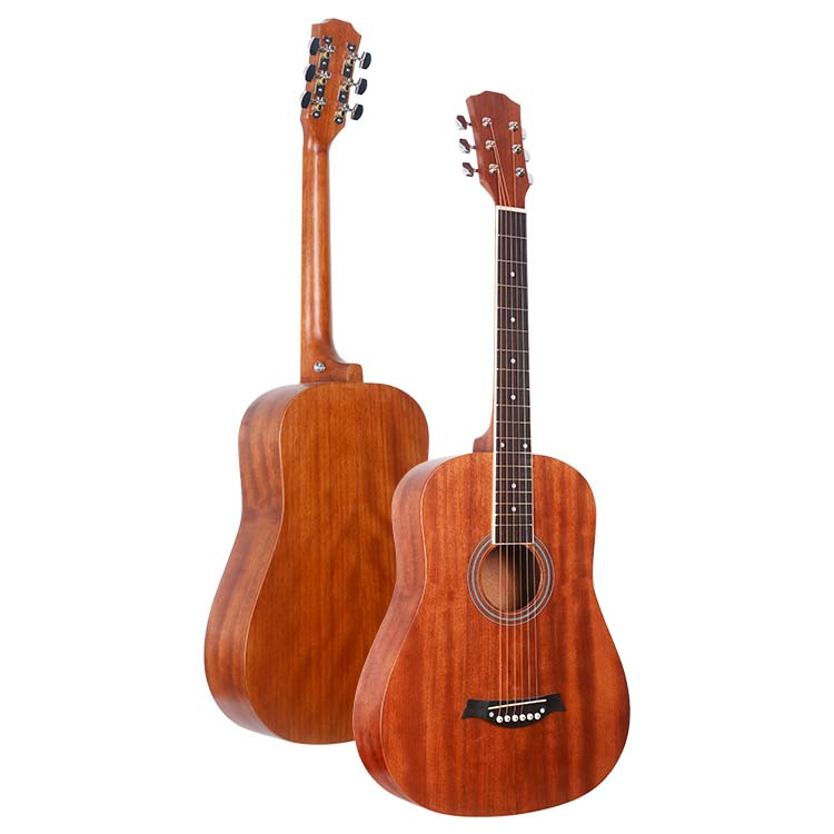 Manufacturer of Mahogany 38-inch travelling African guitar