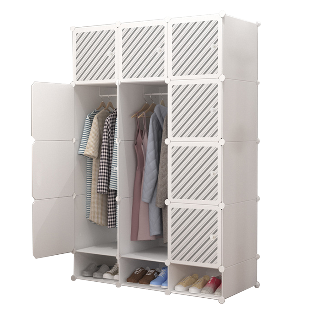 Selling DIY modern foldable plastic wardrobe