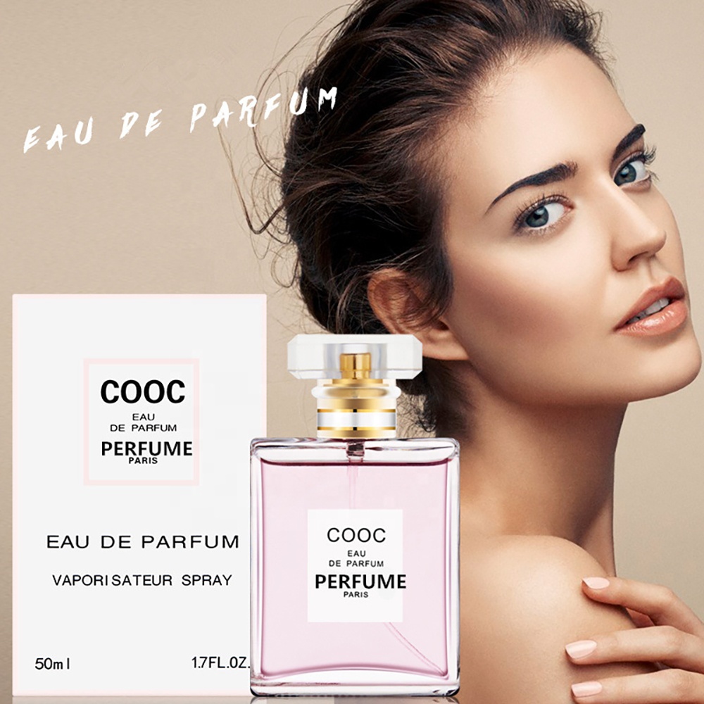 Fashion glass bottle to sample custom rose love female perfume