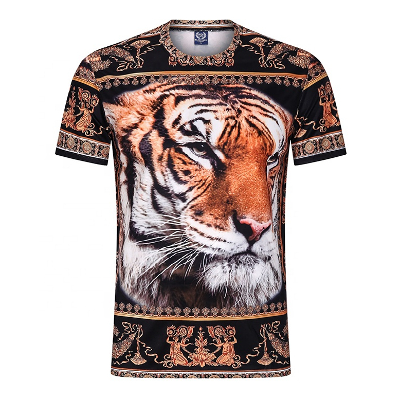 African Fence style printed 3D Men's T-shirt