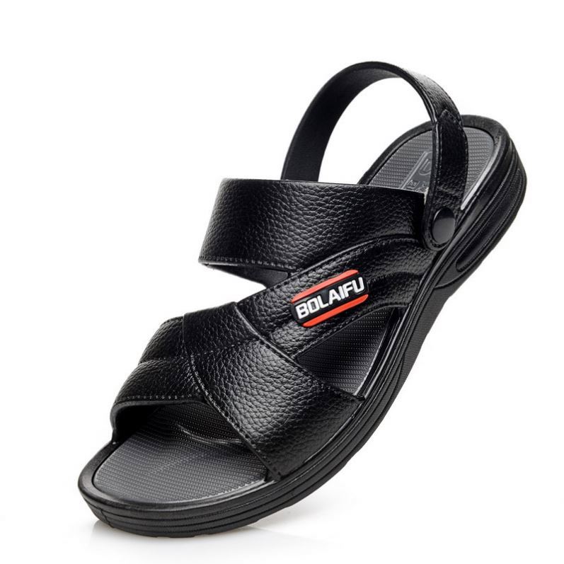 Cork material design Middle Eastern men's sandals