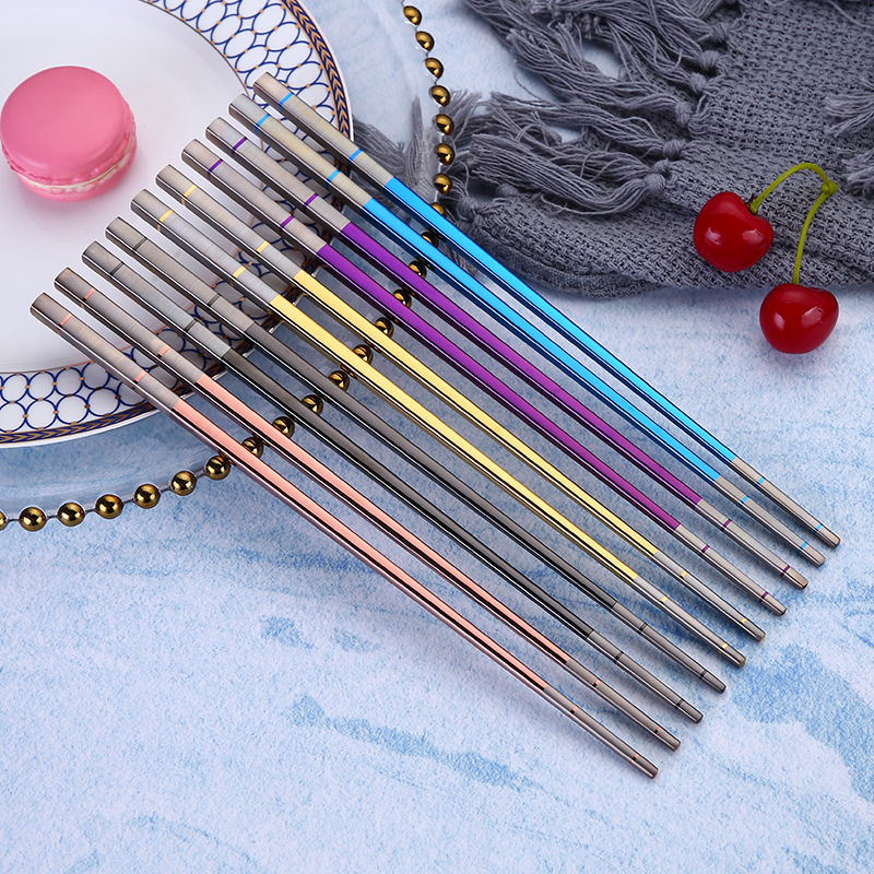 Fashion luster and colorful suit southeast Asian chopsticks