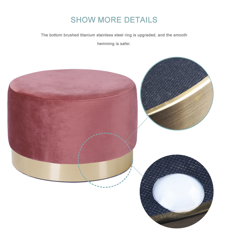 Fashion creative round Thailand makeup stool