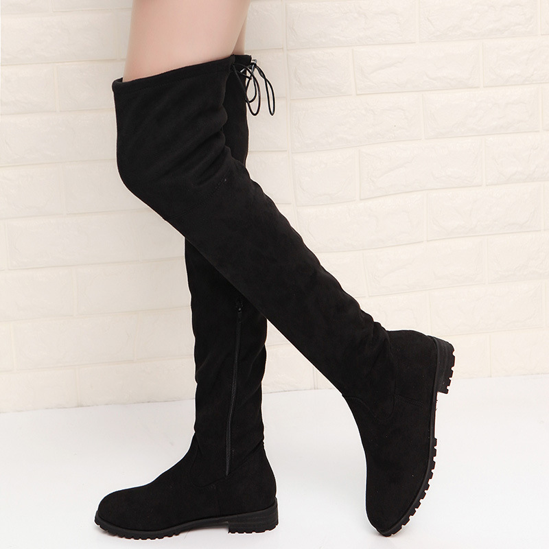 Over-the-knee thigh-high sexy Middle East ladies boots