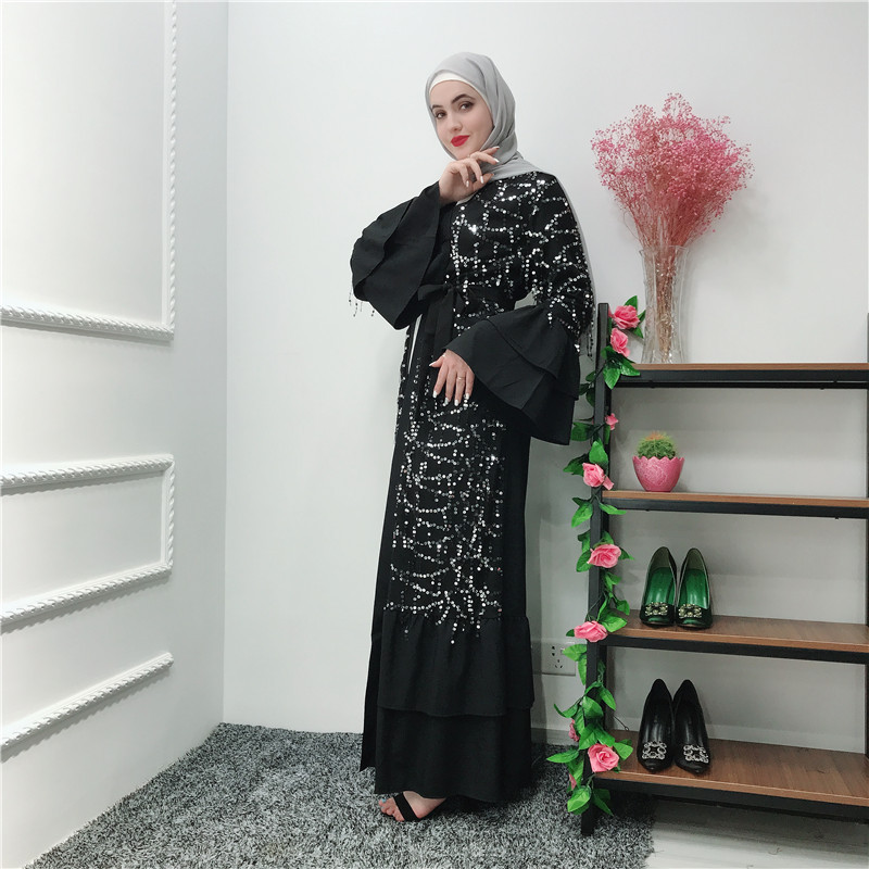 Kimono cardigan robe dress jubah Middle East Ramadan Arab Islamic Clothing