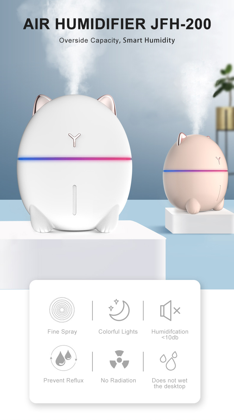 Ultrasonic aromatic air humidifier