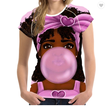 Hot Sale Art African Pattern Women T-shirts