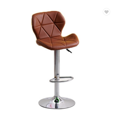 Modern simple backrest lifting rotary makeup stool