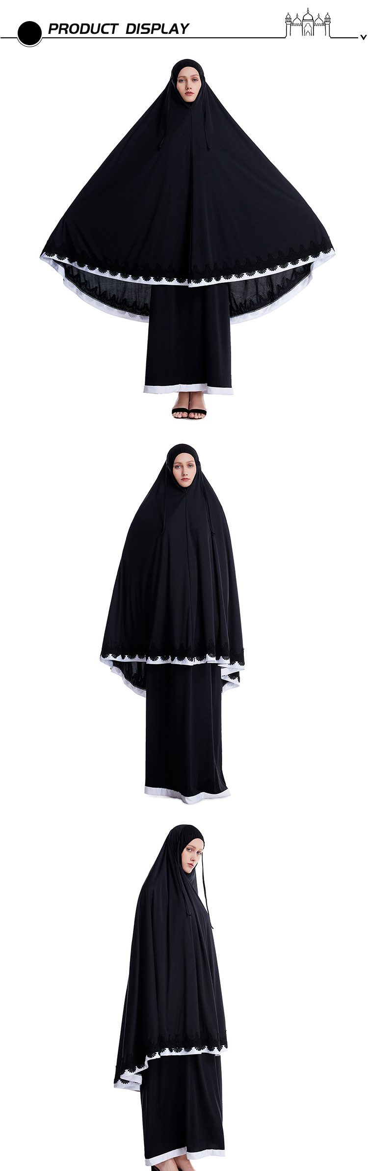 Zakiyyah designs the Arab women's burqa