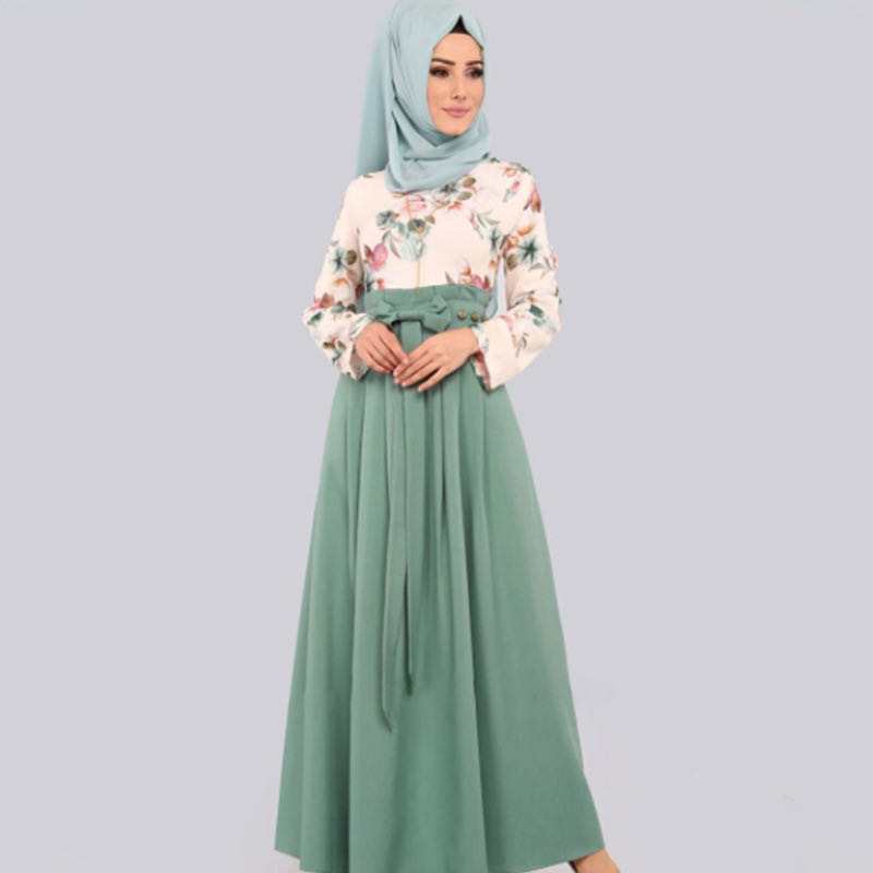Aliexpress's new Dubai print Arabian ankle-length robe