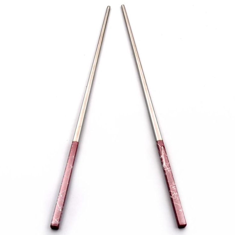 Reusable stainless steel Southeast Asian chopsticks