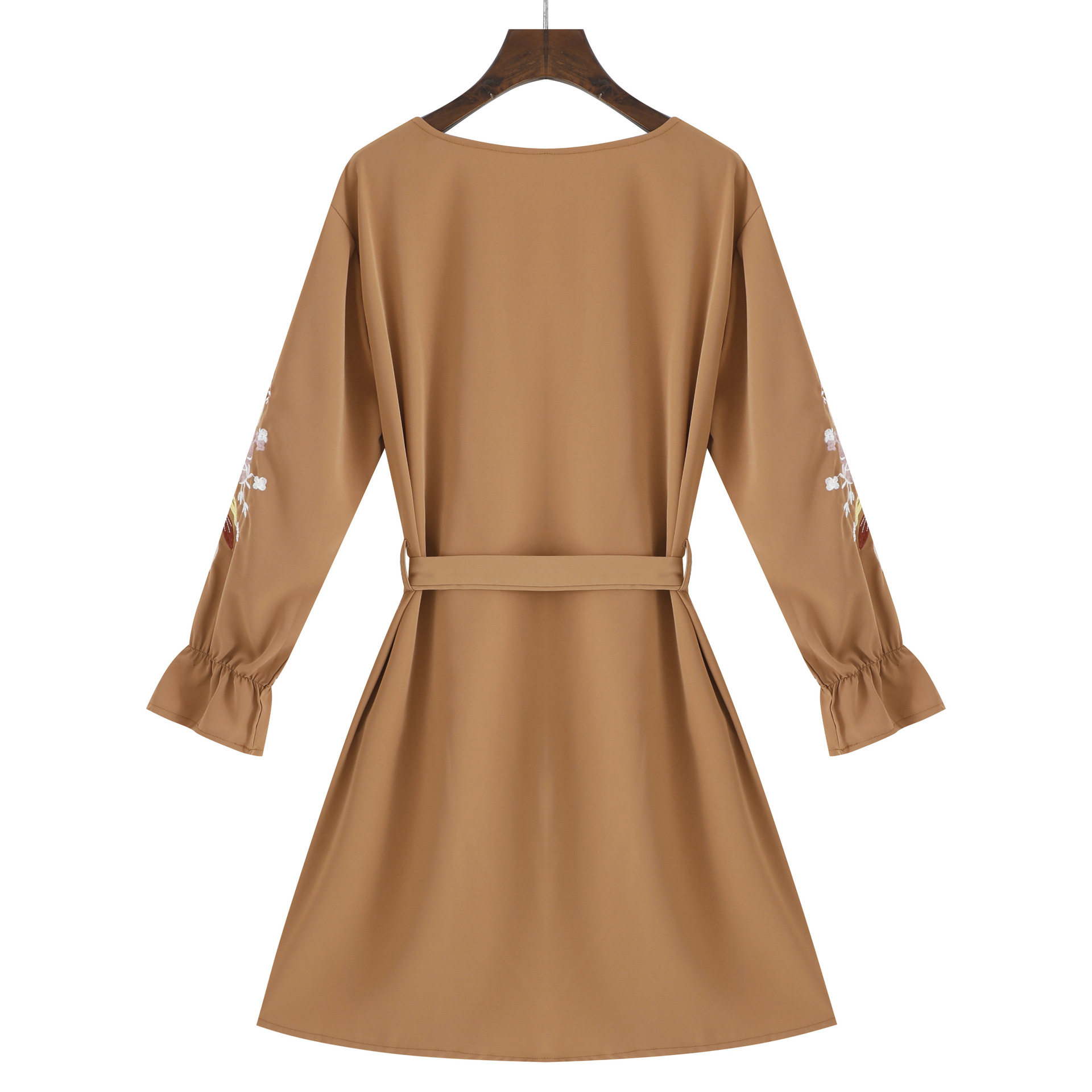 Arab fashion autumn conservative women's clothing spot fake two embroidered robes