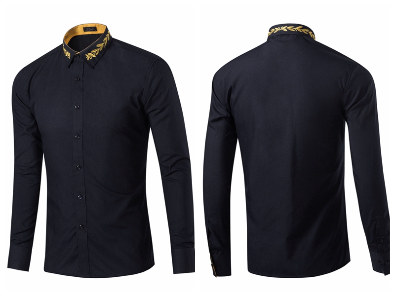 High quality cotton commercial African men's shirt